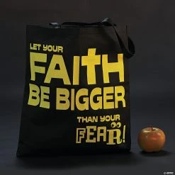 15" x 17" Large Nonwoven Glow-in-the-Dark Faith Over Fear Tote Bags - 12 Pc. 5 15" x 17" Large Nonwoven Glow-in-the-Dark Faith Over Fear Tote Bags - 12 Pc. -Halloween sale2024 15 x 17 large nonwoven glow in the dark faith over fear tote bags 12 pc 13742375 a02
