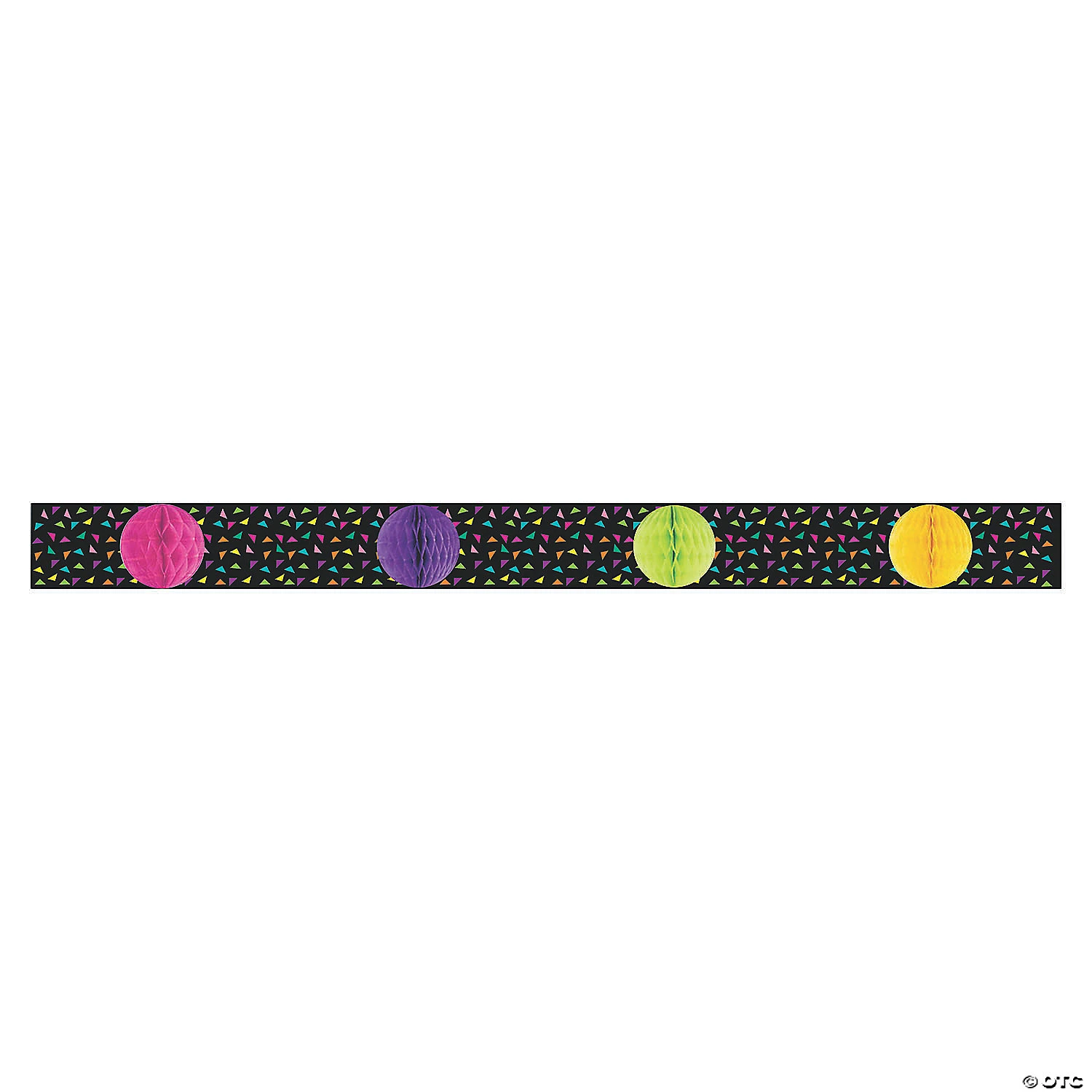 3D Confetti Classroom Bulletin Board Borders - 12 Pc. 2 3D Confetti Classroom Bulletin Board Borders - 12 Pc. - Image 2