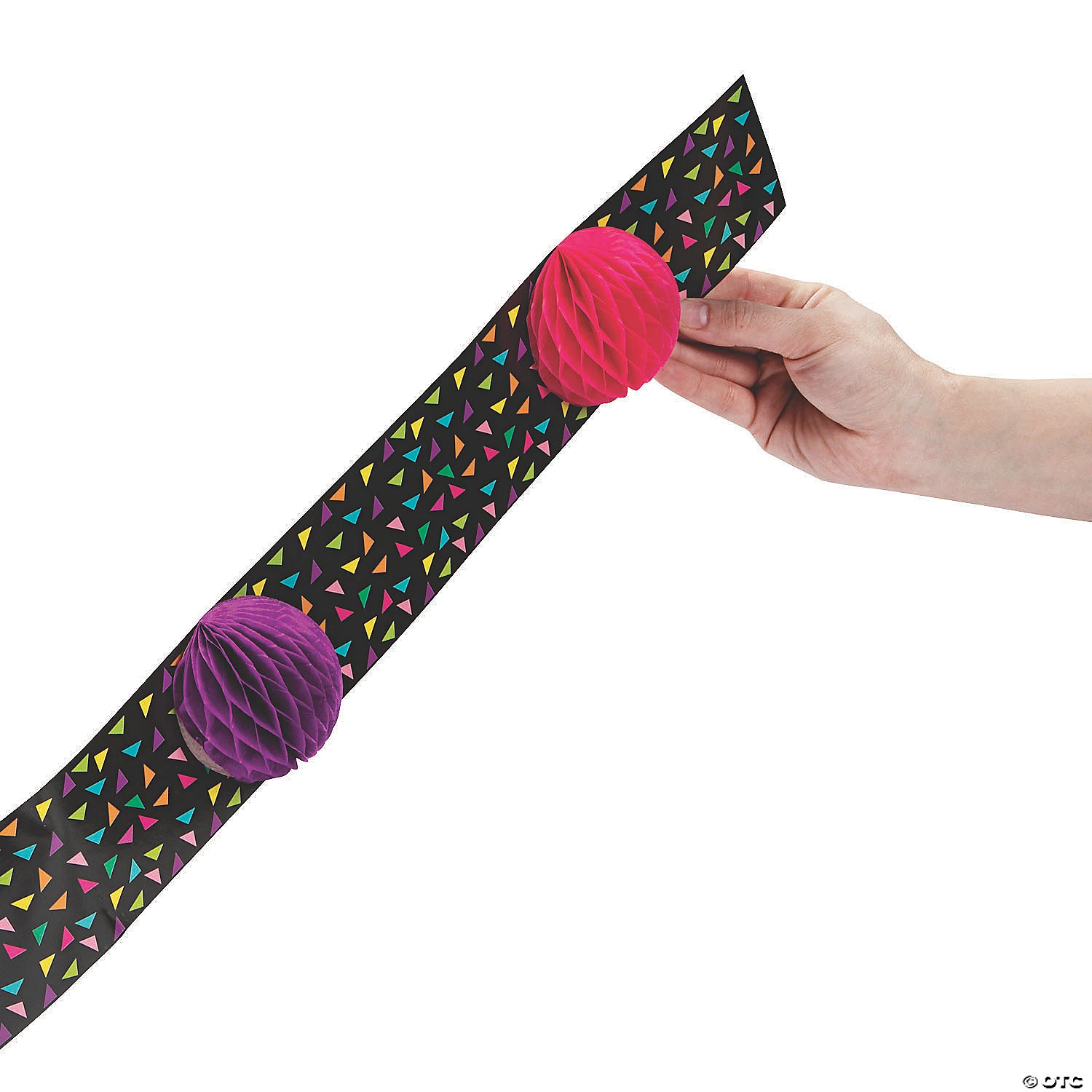 3D Confetti Classroom Bulletin Board Borders - 12 Pc. 3 3D Confetti Classroom Bulletin Board Borders - 12 Pc. - Image 3