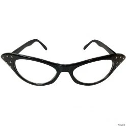 50's Rhinestone Glasses - 1 Pc.