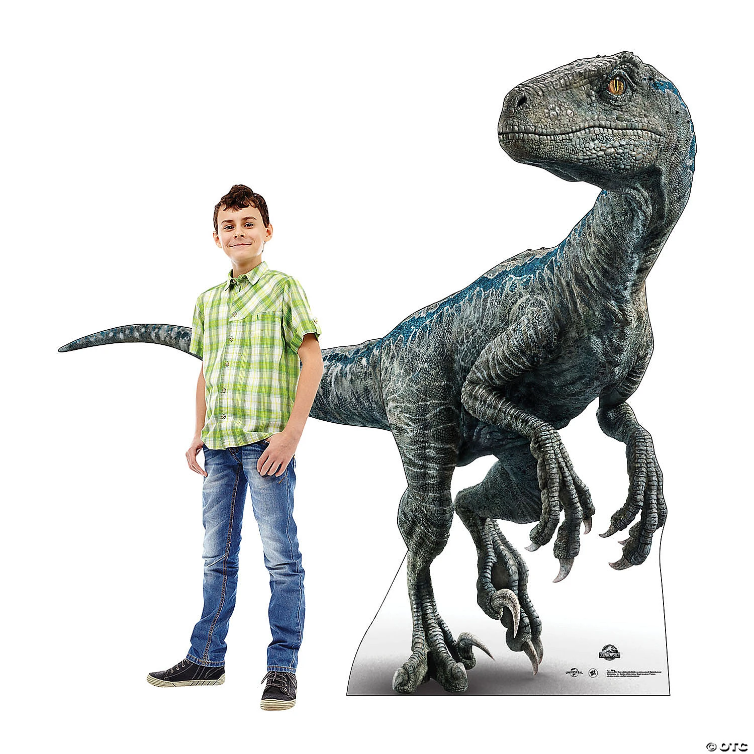 Blue the Velociraptor Jurassic World Stand-Up 2 Blue the Velociraptor Jurassic World Stand-Up - Image 2