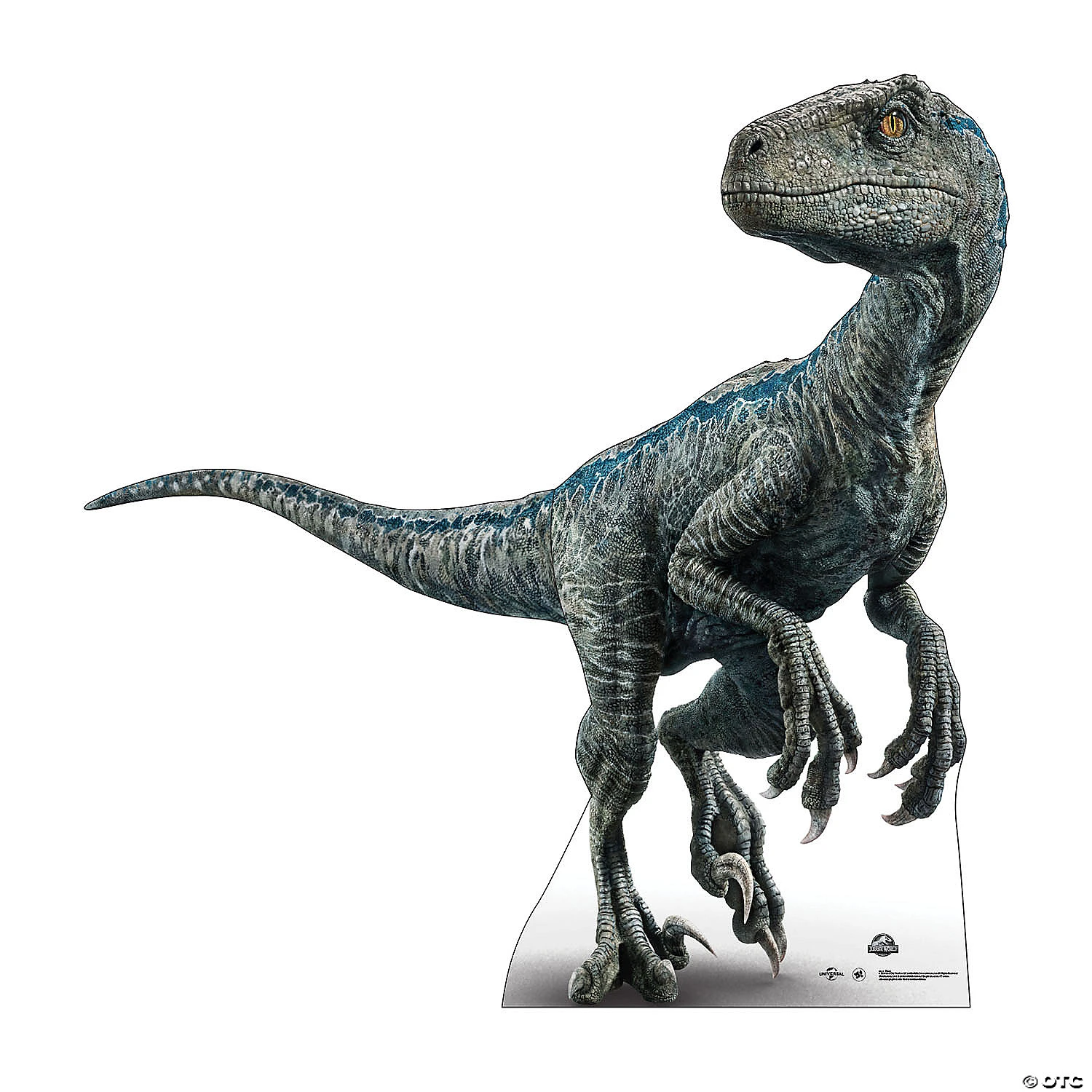 Blue the Velociraptor Jurassic World Stand-Up 1 Blue the Velociraptor Jurassic World Stand-Up