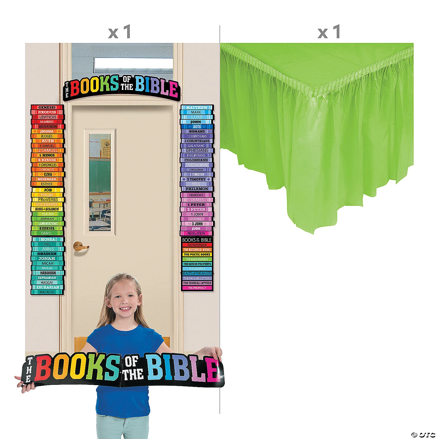 Books of the Bible Trunk-or-Treat Decorating Kit - 2 Pc. 2 Books of the Bible Trunk-or-Treat Decorating Kit - 2 Pc. - Image 2