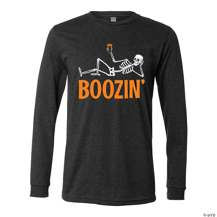 Boozin’ Skeleton Adult’s T-Shirt 1 Boozin’ Skeleton Adult’s T-Shirt