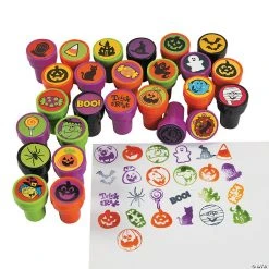 Bulk Halloween Stampers - 50 Pc.