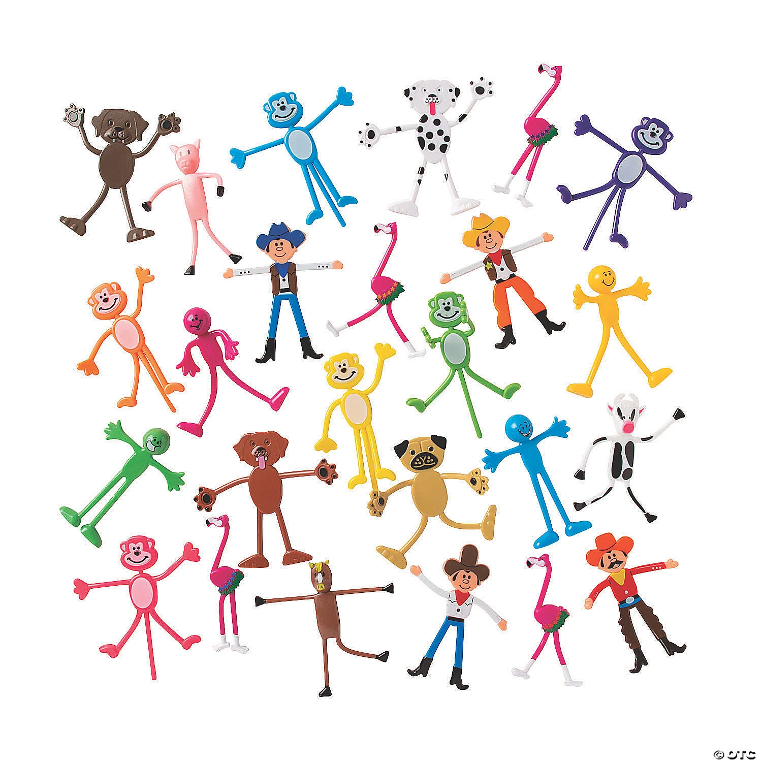 Bulk Mega Bendable Assortment - 100 Pc. 1 Bulk Mega Bendable Assortment - 100 Pc.