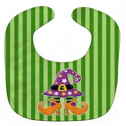 Caroline's Treasures, Halloween, Halloween Witch's Feet #2 Baby Bib, 10 x 13,