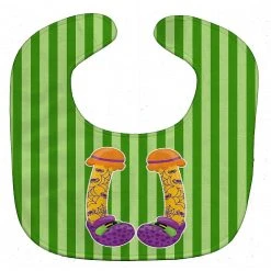 Caroline's Treasures, Halloween, Halloween Witch's Feet #3 Baby Bib, 10 x 13,