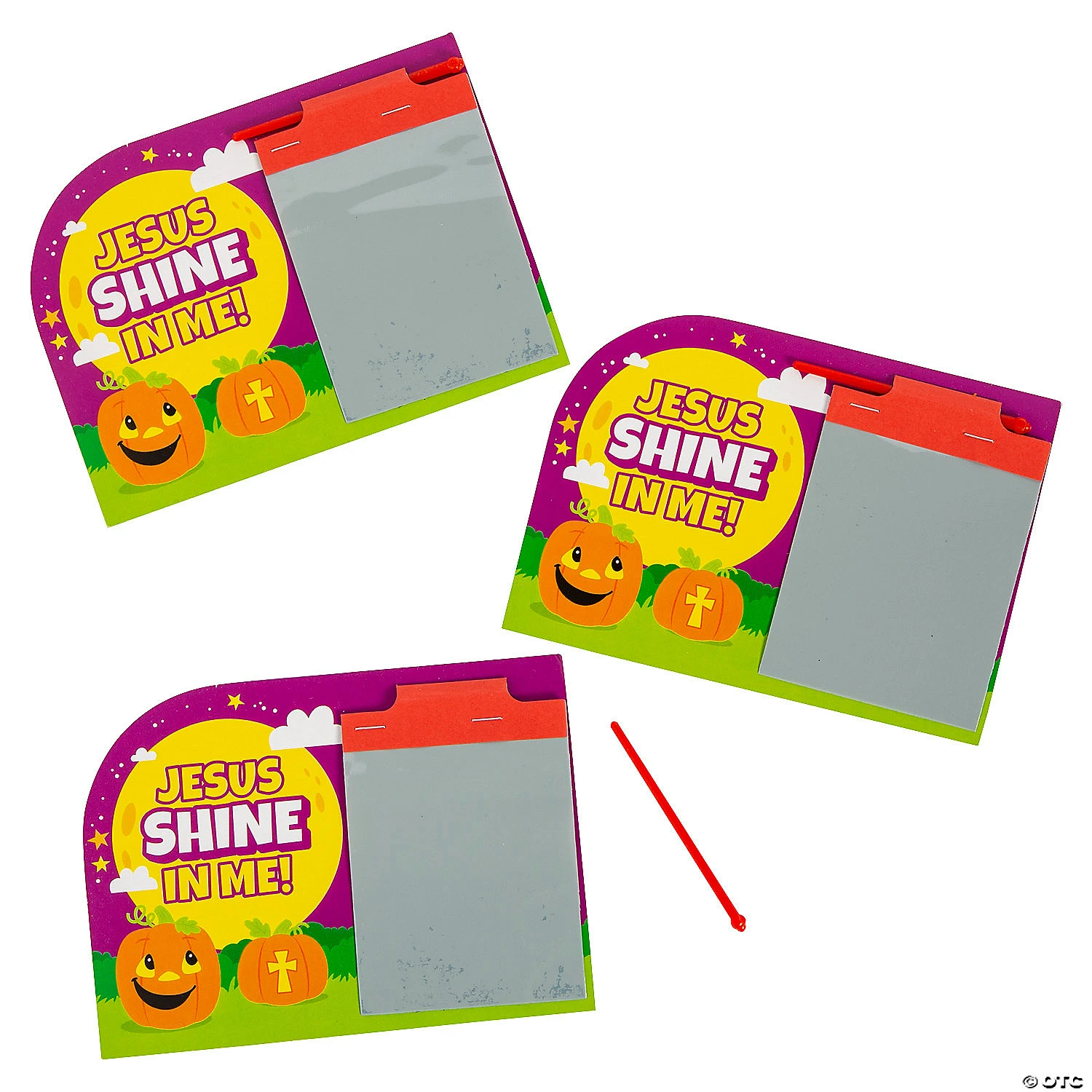 Christian Pumpkin Magic Screens - 12 Pc. 1 Christian Pumpkin Magic Screens - 12 Pc.