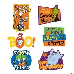 Dr. Seuss™ Halloween Cutouts - 6 Pc.