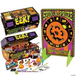 Halloween Game Wheel & Prize Kit - 101 Pc.