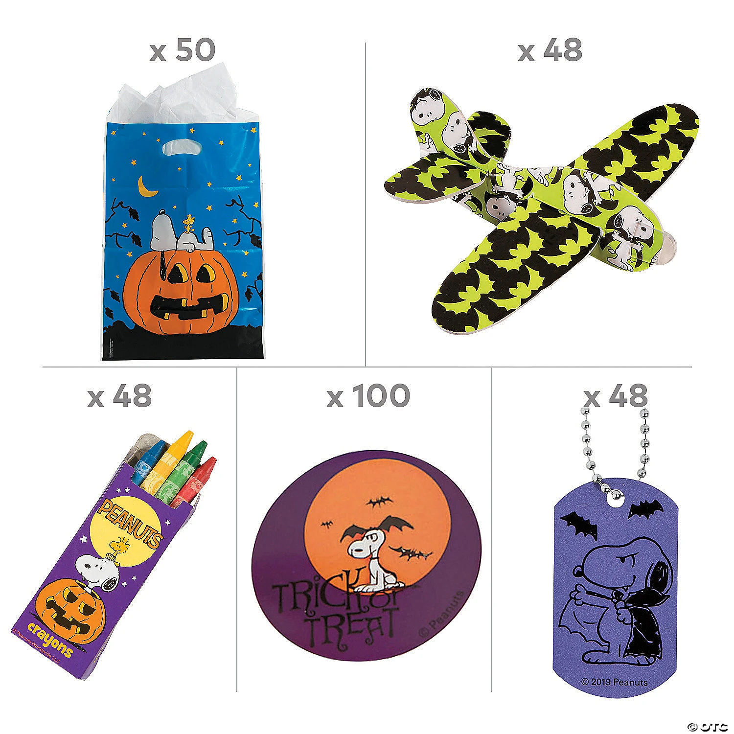 Peanuts® Halloween Handout Kit for 48 2 Peanuts® Halloween Handout Kit for 48 - Image 2