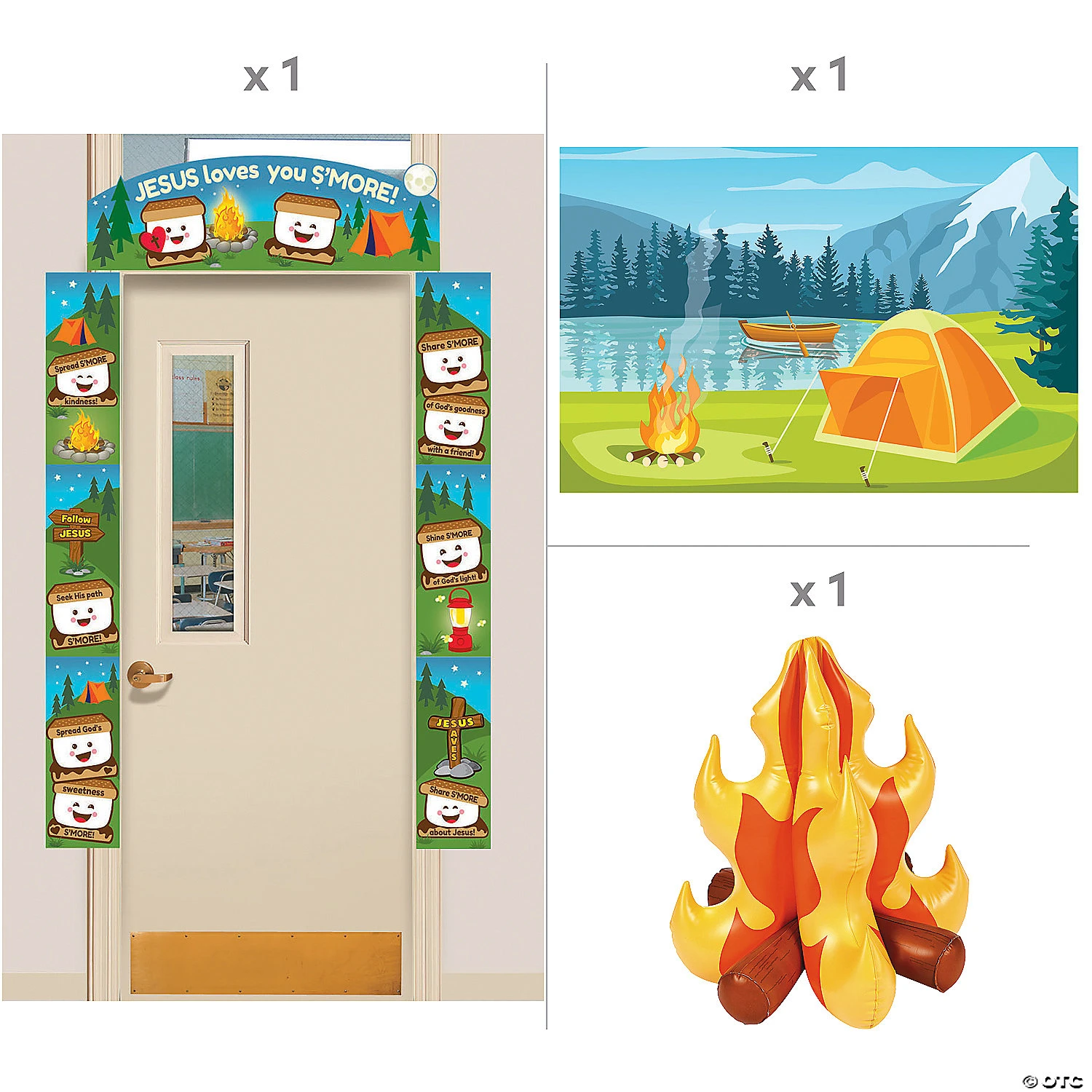 Religious Camping Trunk-or-Treat Decorating Kit - 5 Pc. 2 Religious Camping Trunk-or-Treat Decorating Kit - 5 Pc. - Image 2