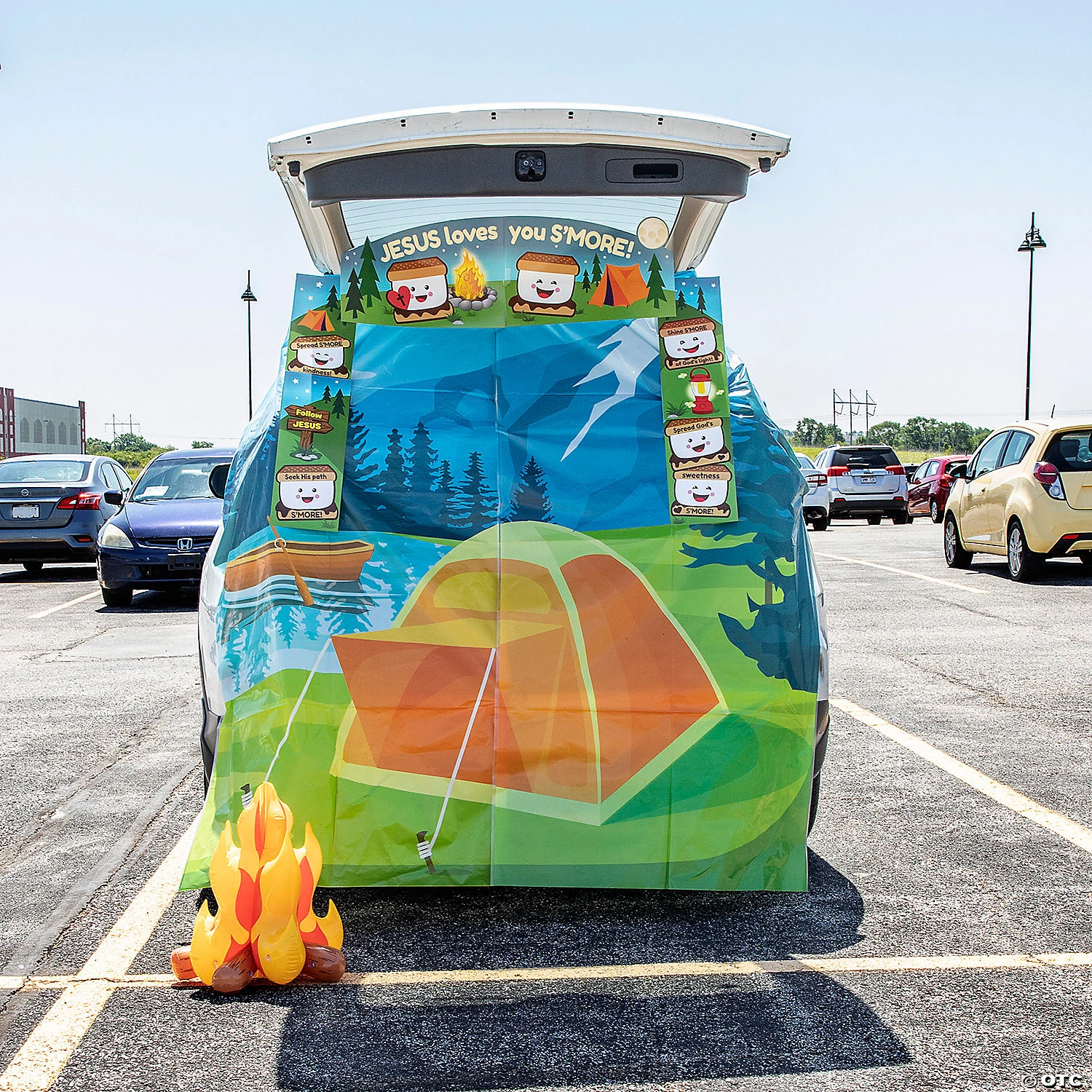 Religious Camping Trunk-or-Treat Decorating Kit - 5 Pc. 1 Religious Camping Trunk-or-Treat Decorating Kit - 5 Pc.