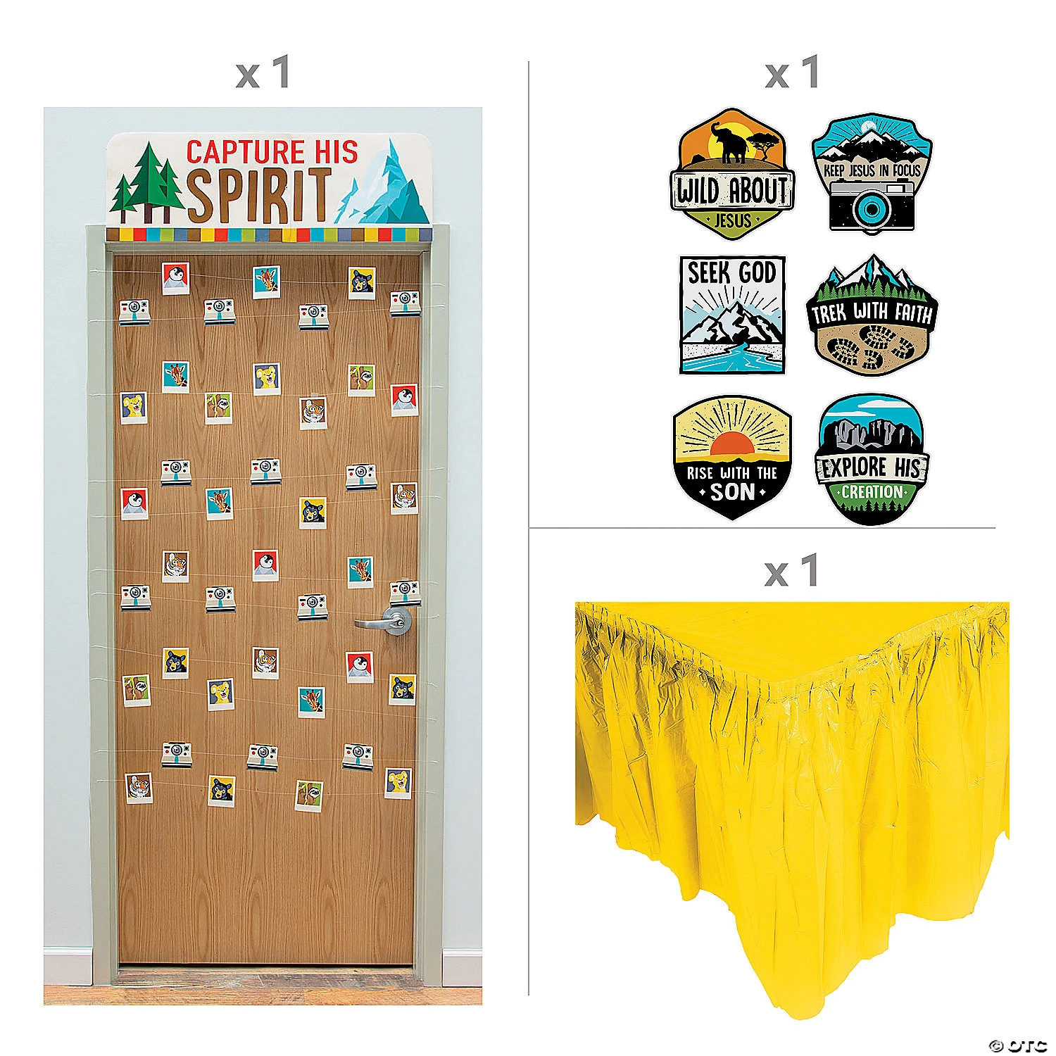 Religious Encounters Trunk or Treat Decorating Kit - 8 Pc. 2 Religious Encounters Trunk or Treat Decorating Kit - 8 Pc. - Image 2