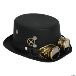 Steampunk Hat With Goggles