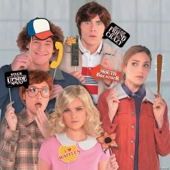 Stranger Things™ Photo Stick Props - 13 Pc.