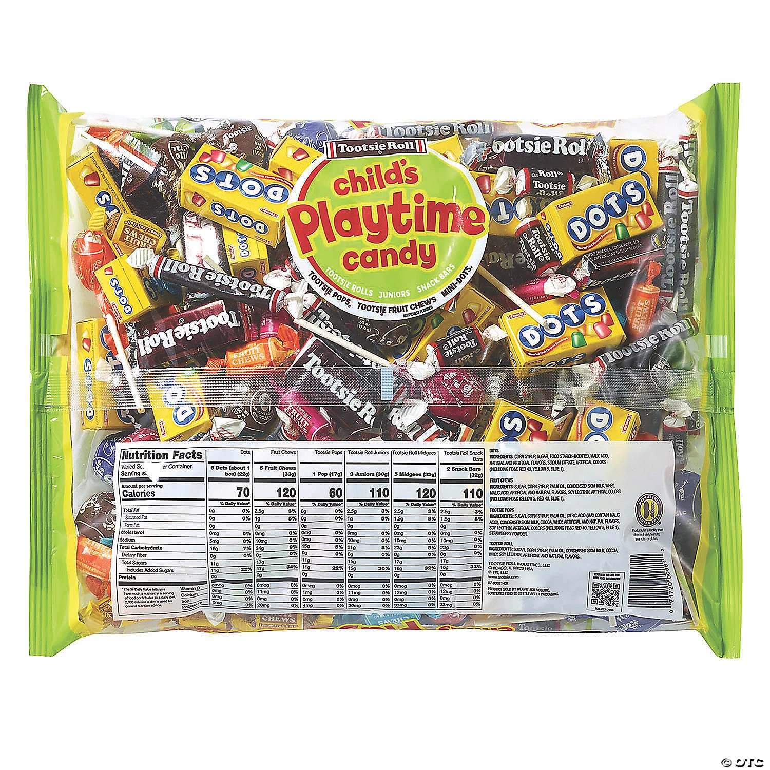 TOOTSIE Child's Play Candy Variety Bag, 4.75 lb 2 TOOTSIE Child's Play Candy Variety Bag, 4.75 lb - Image 2