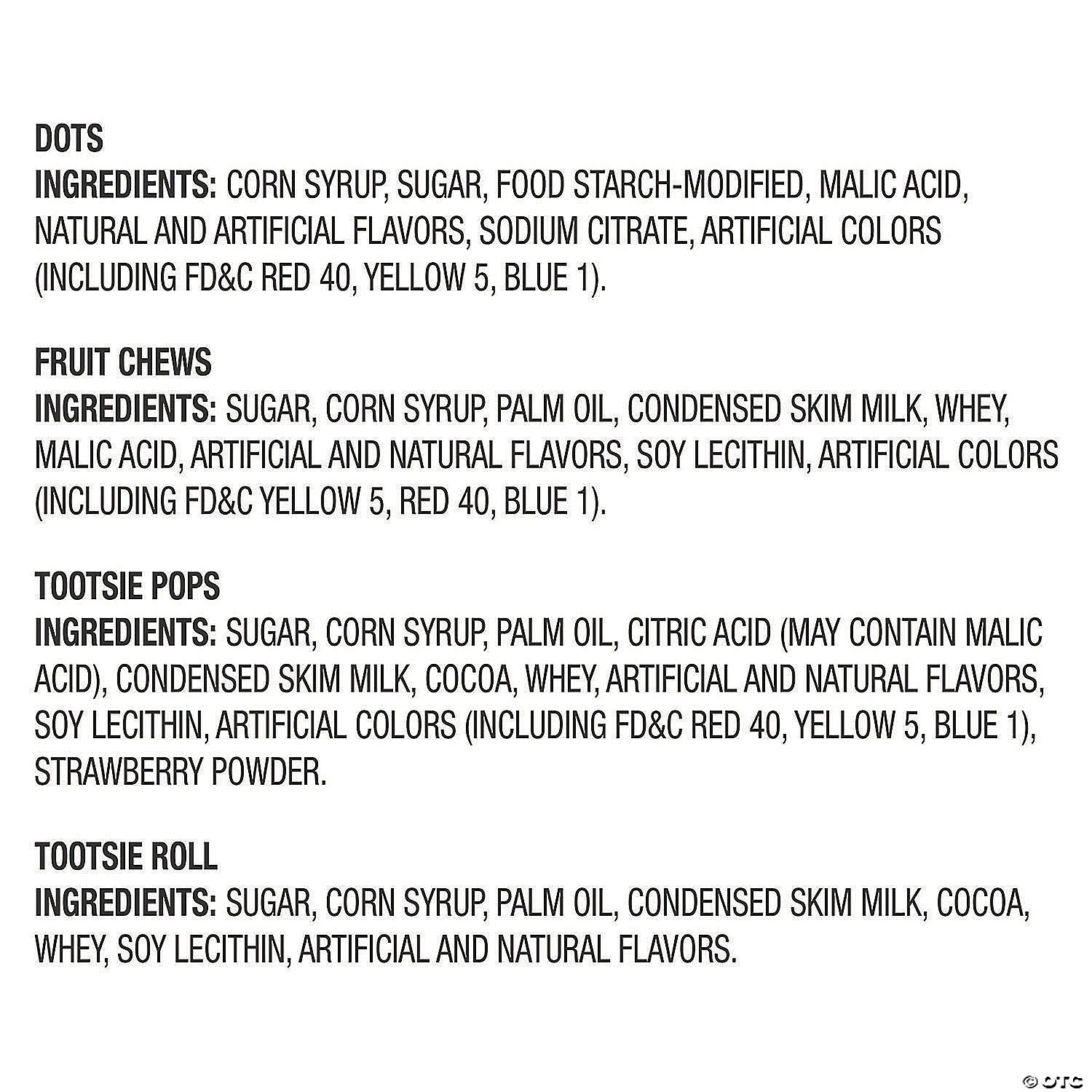 TOOTSIE Child's Play Candy Variety Bag, 4.75 lb 5 TOOTSIE Child's Play Candy Variety Bag, 4.75 lb - Image 5