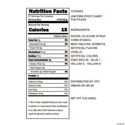 Unicorn Poop Marshmallow Candy Fun Packs - 57 Pc. 7 Unicorn Poop Marshmallow Candy Fun Packs - 57 Pc. -Halloween sale2024 unicorn poop marshmallow candy fun packs 57 pc 13704443 a05