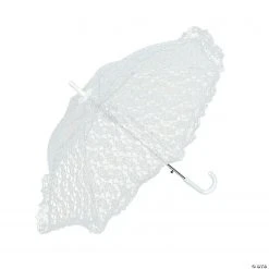 White Lace Parasol