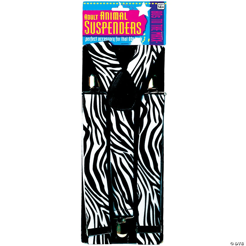 Zebra Suspenders 1 Zebra Suspenders